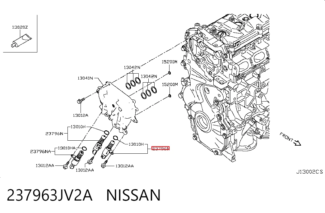 Купити OCV004 Aisin Клапан фазорегулятора