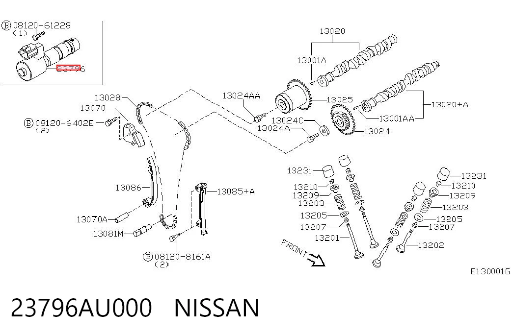 Купити Клапан фазорегулятора Nissan Almera CLASSIC B10RS
