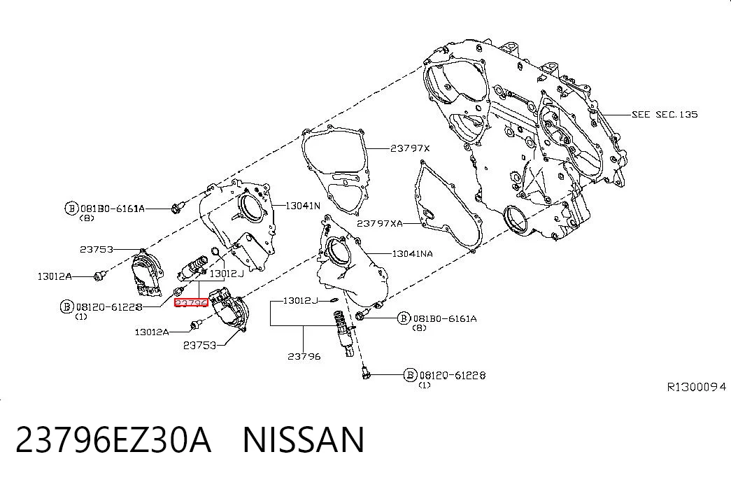 23796EZ30A Nissan/Infiniti Клапан електромагнітний положення розподільного