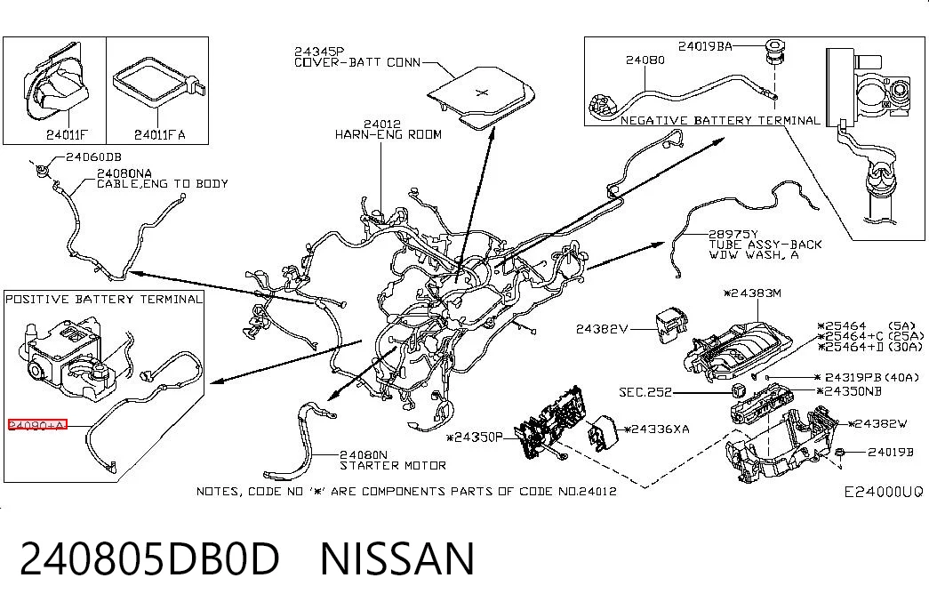240805DB0D Nissan/Infiniti