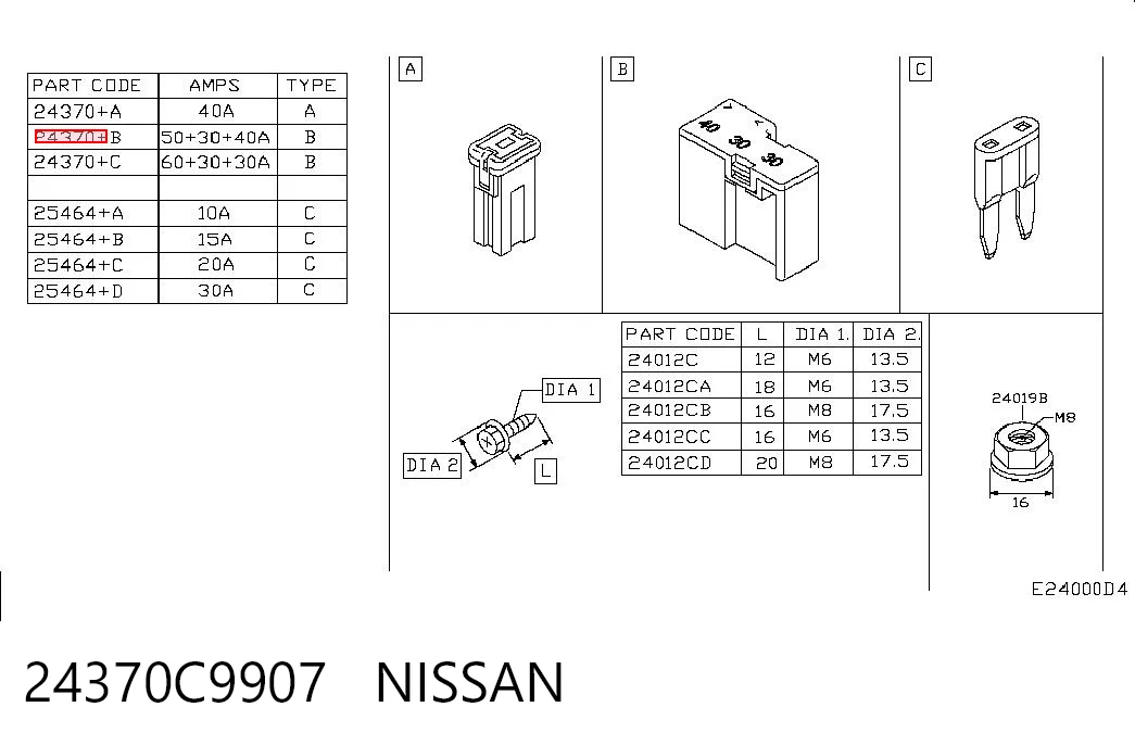24370C9907 Nissan/Infiniti 