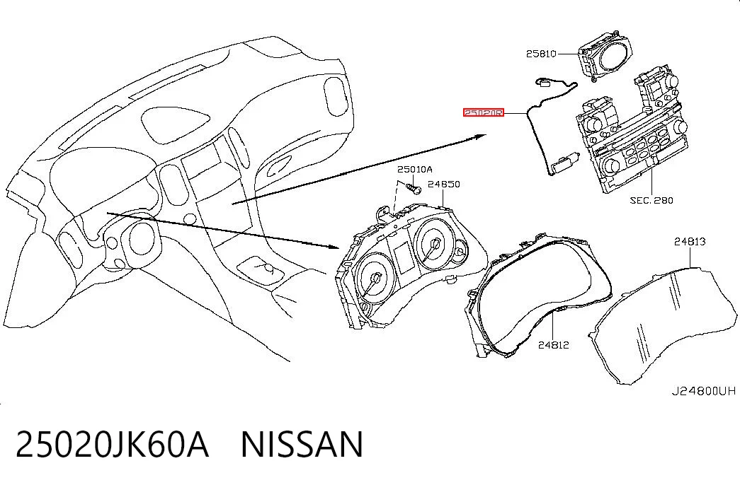 25020JK60A Nissan/Infiniti