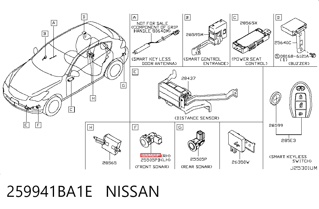 259941BA1E Nissan/Infiniti 