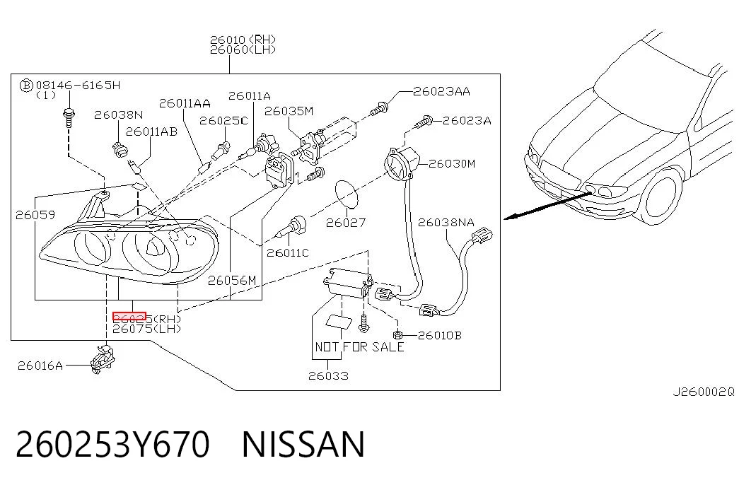 260253Y670 Nissan/Infiniti