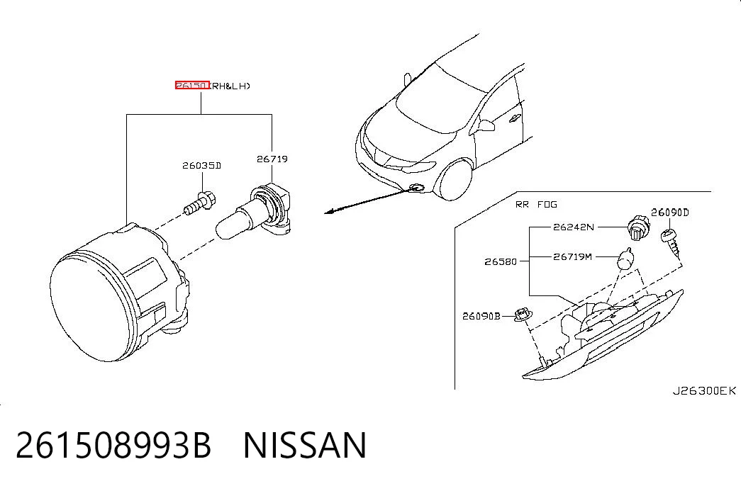 Фари протитуманні Renault (RVI) B615089928