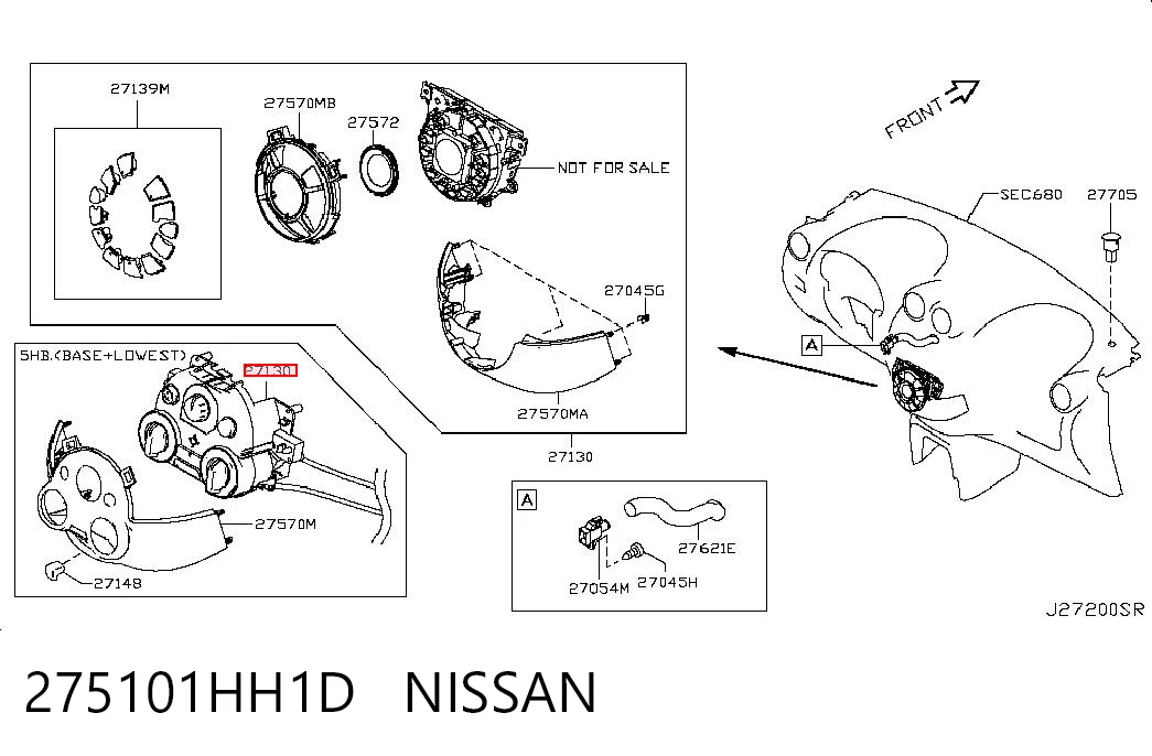 275101HH1D Nissan/Infiniti