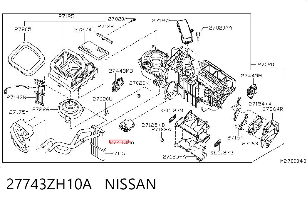 Купити Привід заслінки печі Nissan Pathfinder  R51M