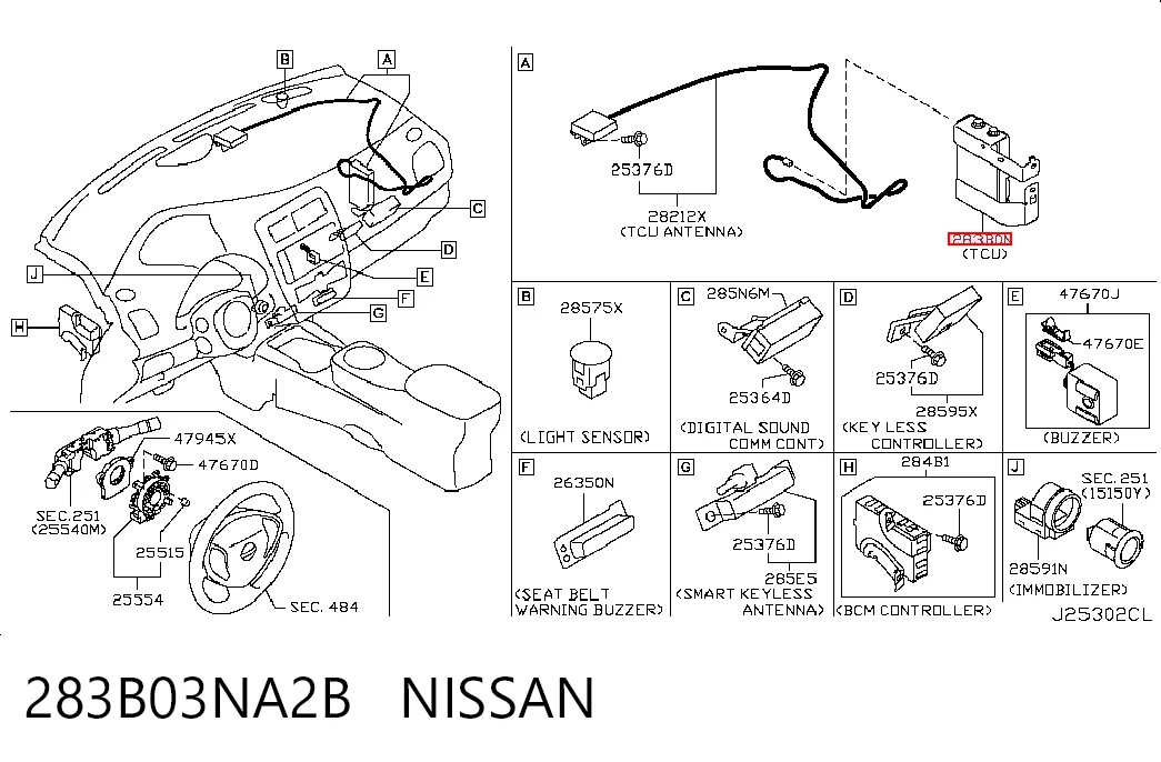 Купити Блок комфорту Nissan LEAF I ZE0