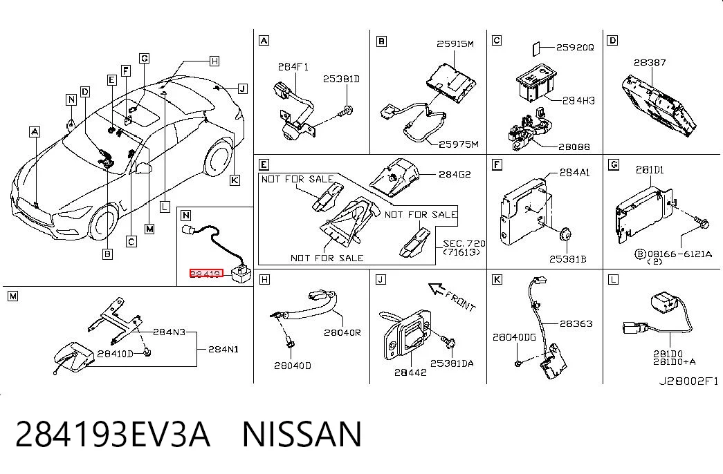 284193EV3A Nissan/Infiniti 