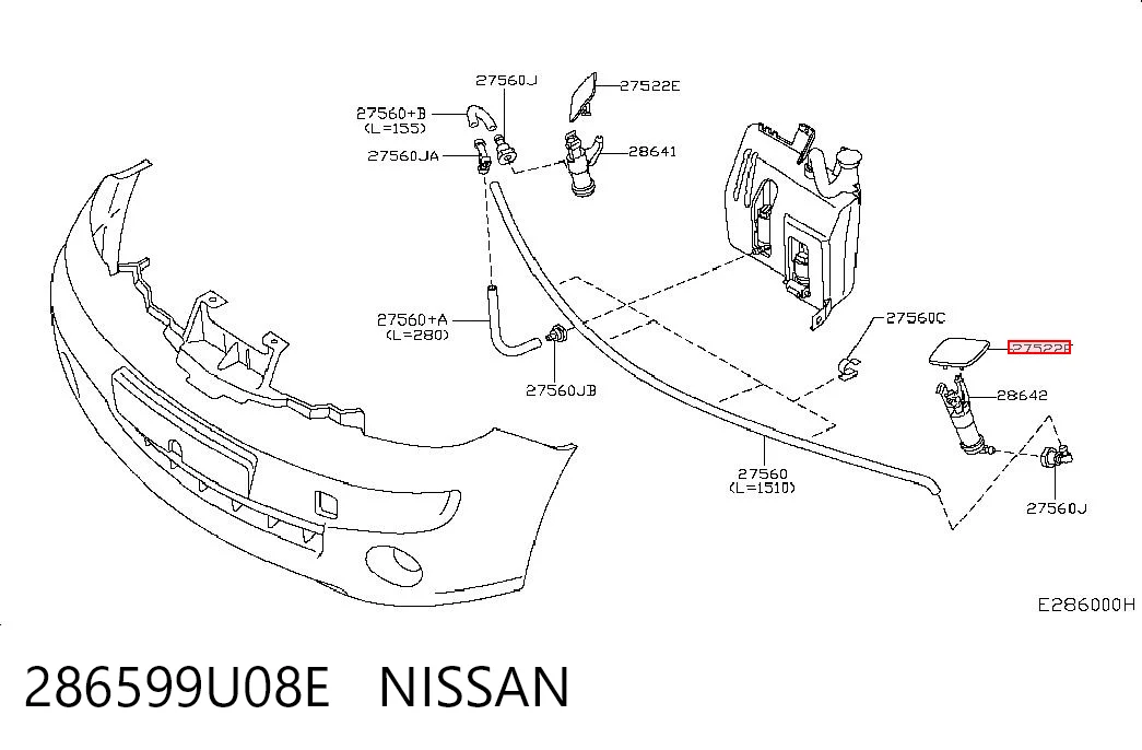 286599U08E Nissan/Infiniti