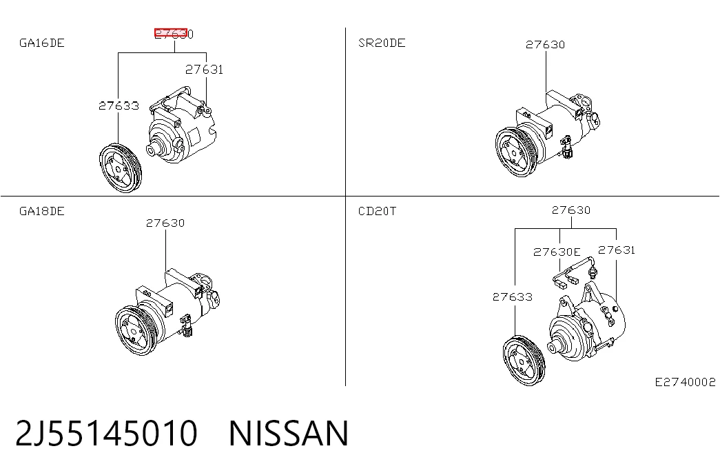 50525926 Fiat/Alfa/Lancia Компресор холодоагенту