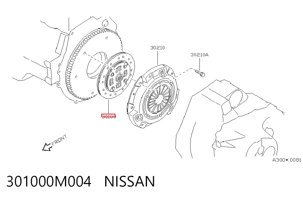 Купити Диск зчеплення Nissan Sunny I B11