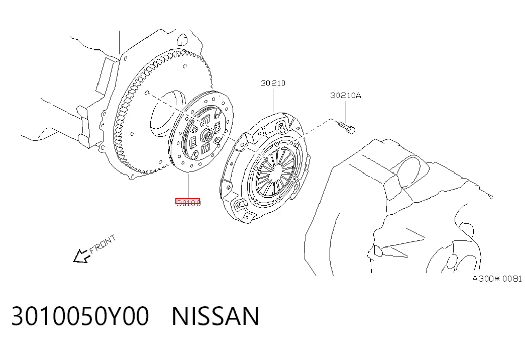 Купити Диск зчеплення Nissan Sunny I B11