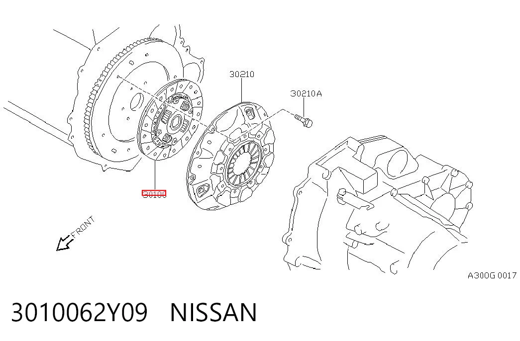  Диск зчеплення Nissan Primera 