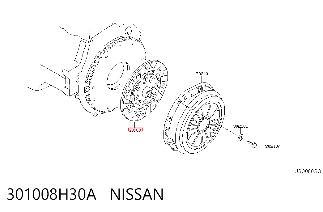 Диск зчеплення на Nissan X-Trail  T30