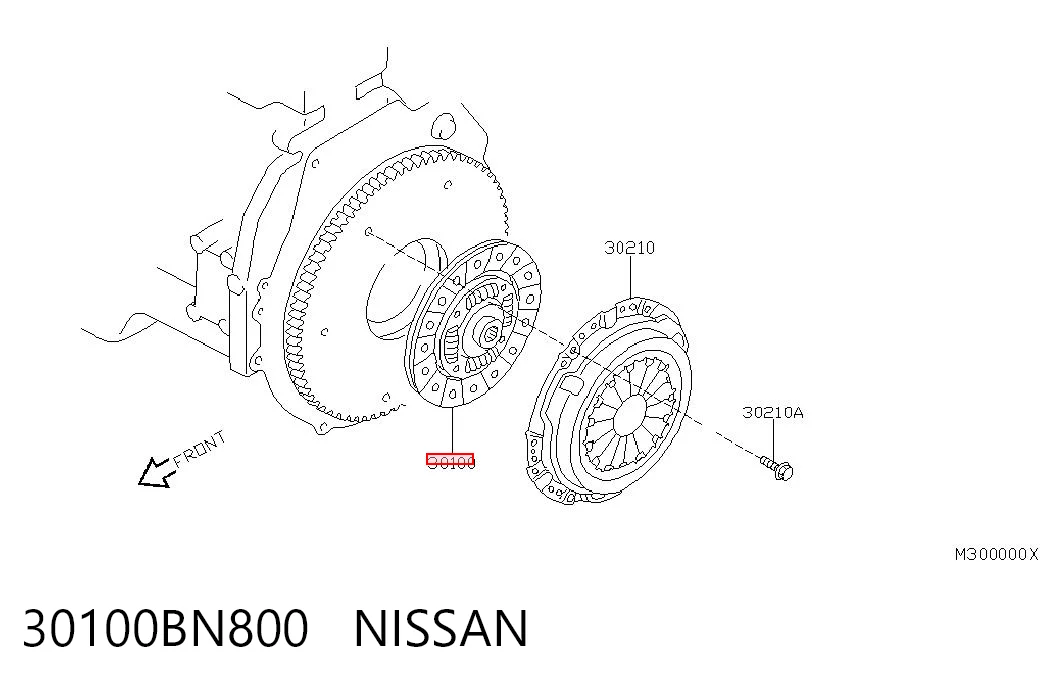Диск зчеплення на Nissan Almera TINO V10