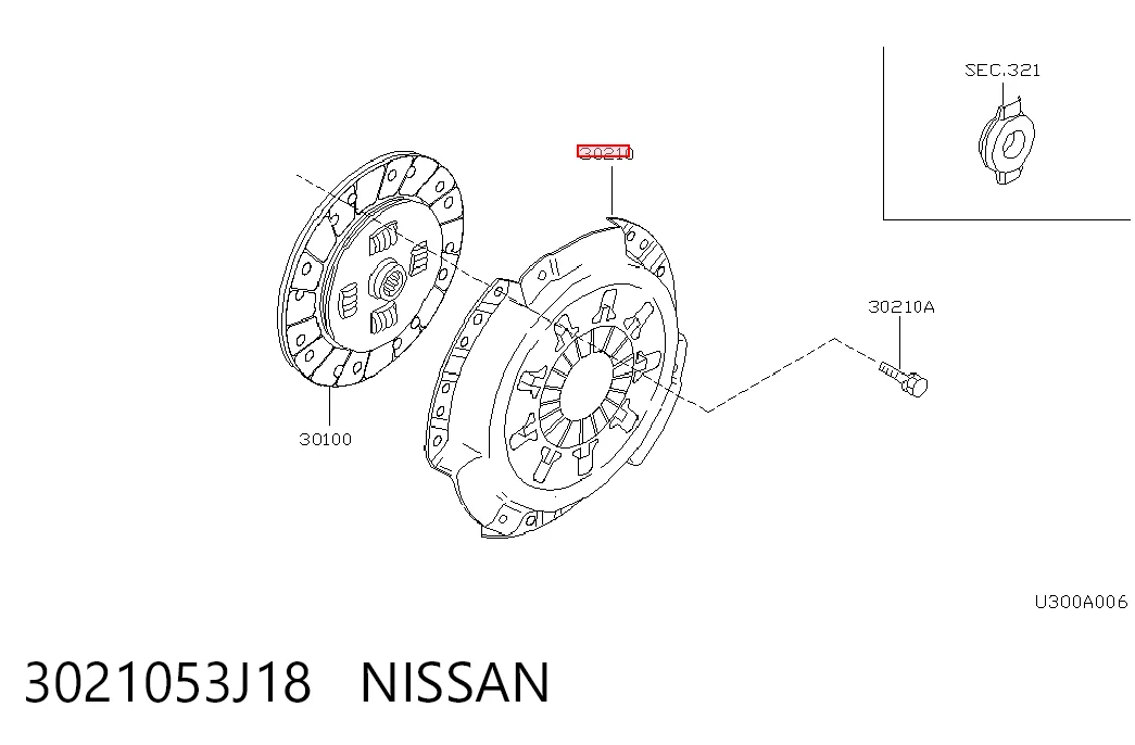 Купити Корзина зчеплення Nissan Almera II N16