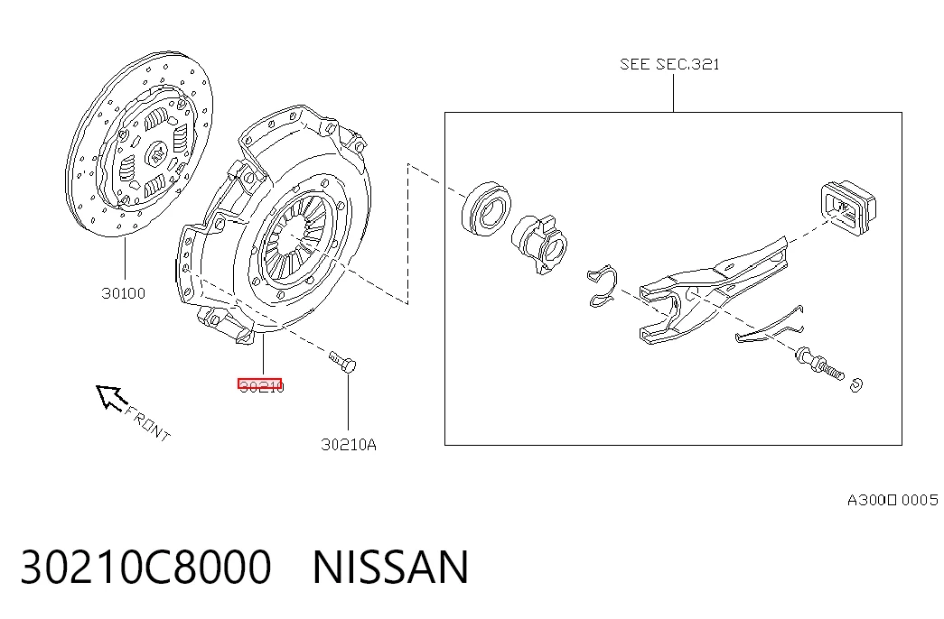 1671692M92 Massey Ferguson Натискний диск зчеплення