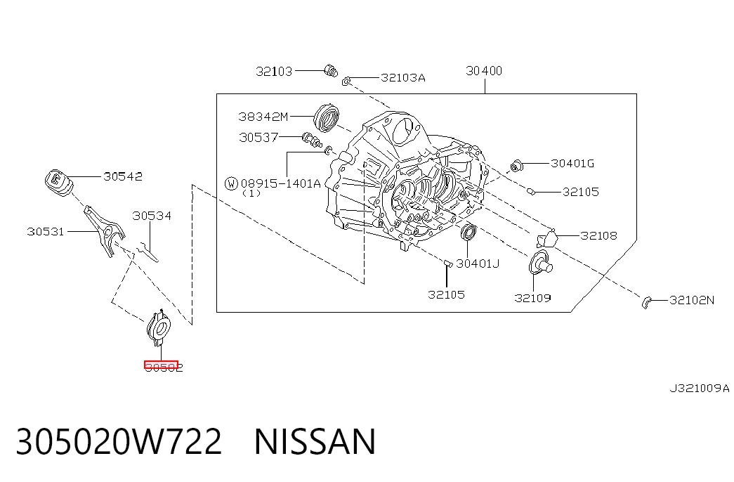 F41016JC Japan Cars Підшипник ковзання зчеплення