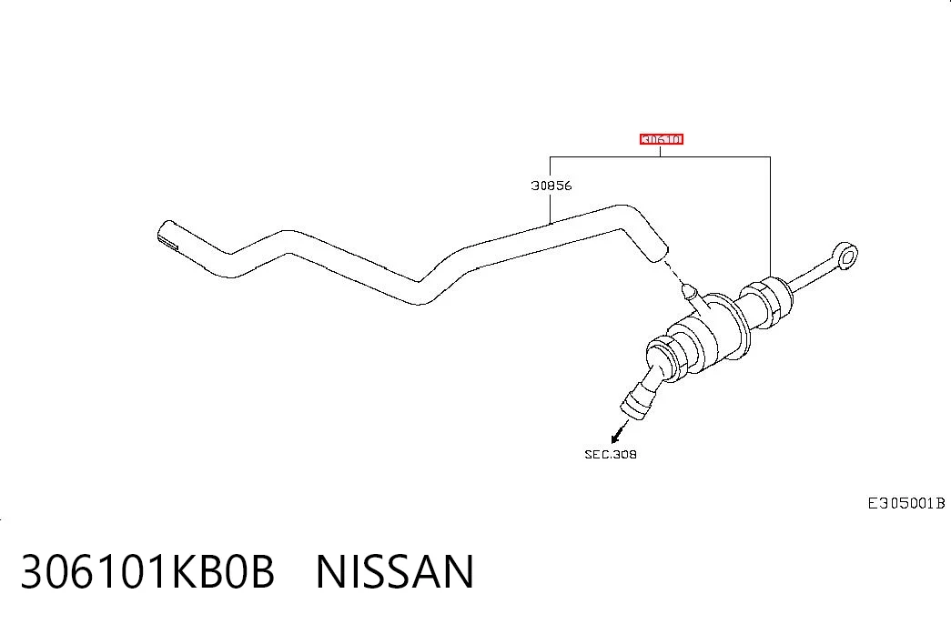 Циліндр зчеплення, головний на Nissan JUKE JPN F15
