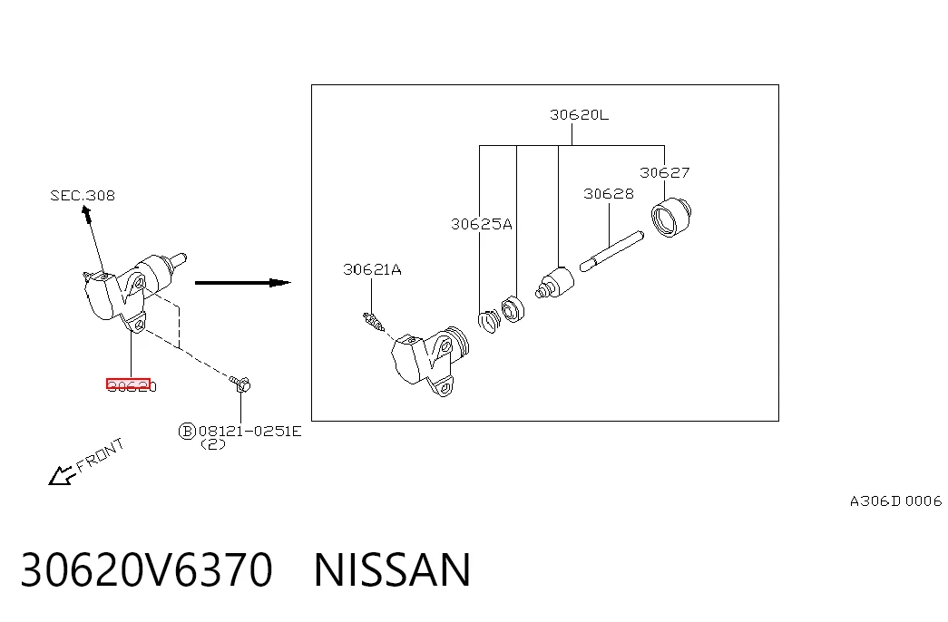 Купити Робочий циліндр зчеплення Nissan Terrano I WD21