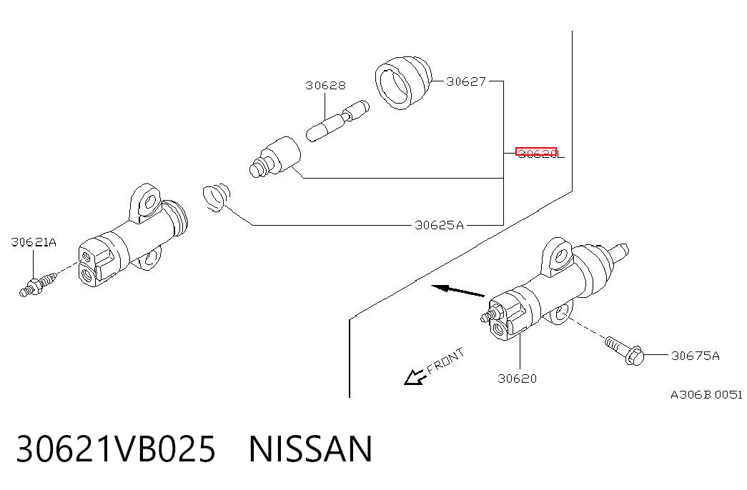 30621VB025 Nissan/Infiniti