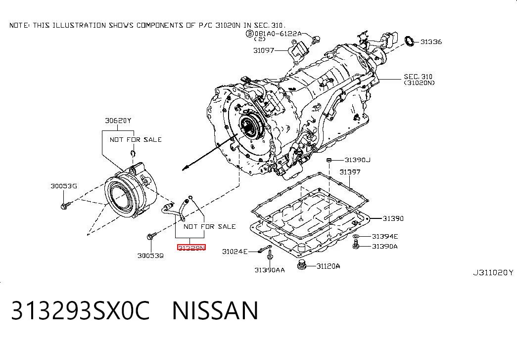 313293SX0C Nissan/Infiniti