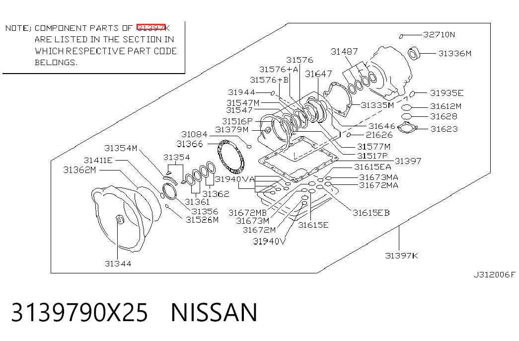 3139790X25 Nissan/Infiniti
