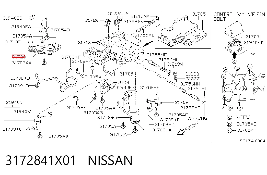Купити Фільтр АКПП Nissan Patrol  Y61