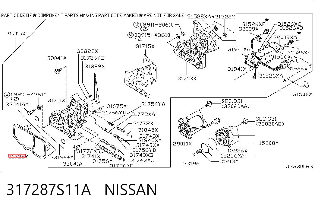 Масло в коробку автомат на Nissan Pathfinder  R51M
