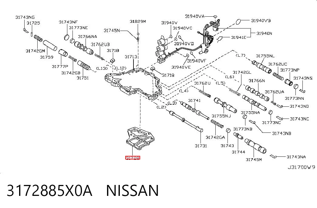 Масло АКПП Nissan Altima L31