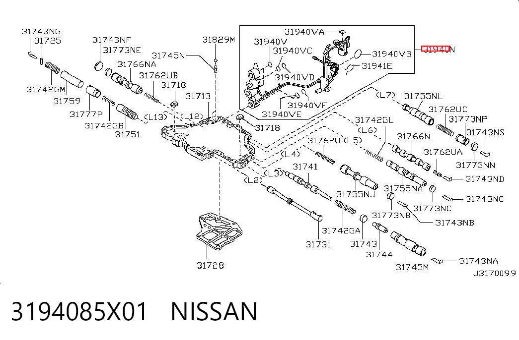 3194085X01 Nissan/Infiniti 