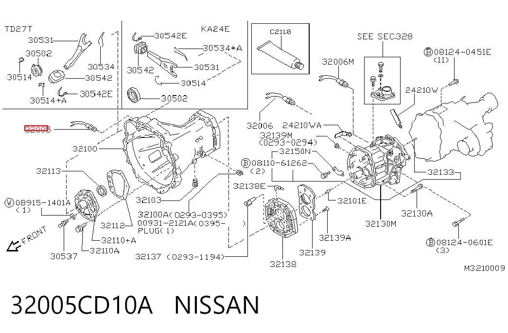  Датчик заднього ходу Nissan Serena 
