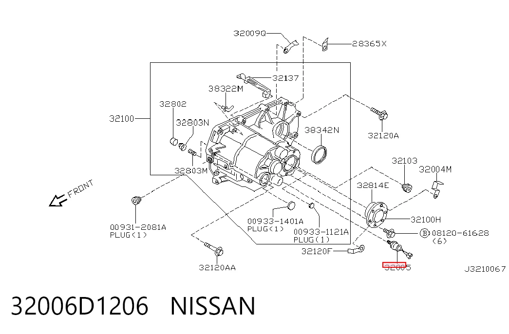 Купити Датчик заднього ходу Nissan Bluebird  T72 , T12