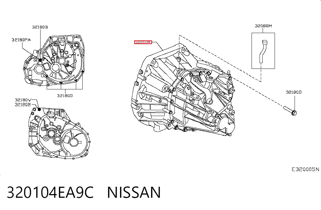 МКП в зборі Nissan Qashqai II позашляховик (J11) (2013 - 2021) ціна, від 137.90 USD