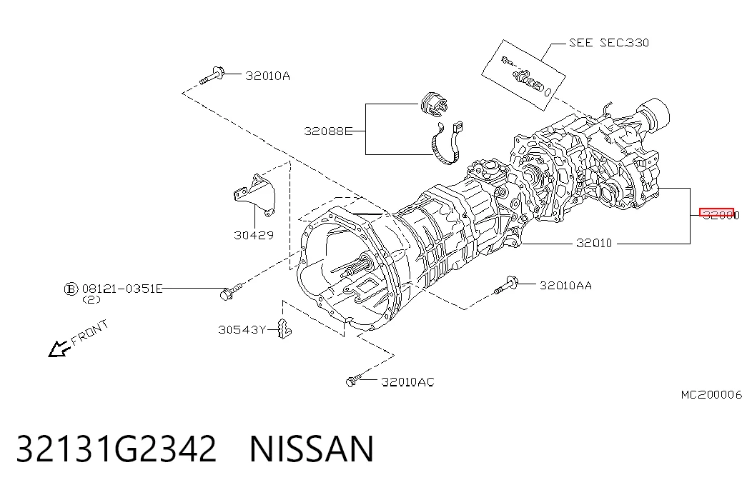 МКПП на Nissan Terrano II R20
