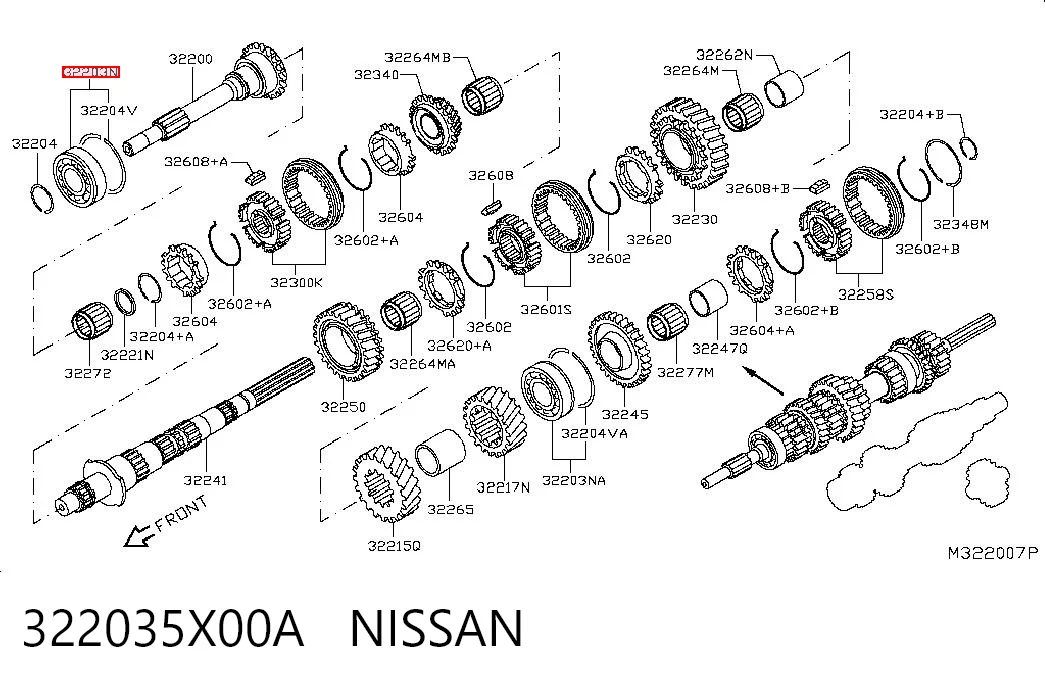 322035X00A Nissan/Infiniti