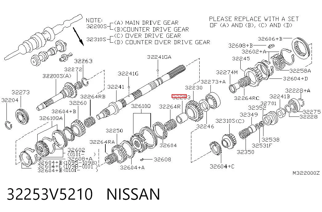 32253V5210 Nissan/Infiniti