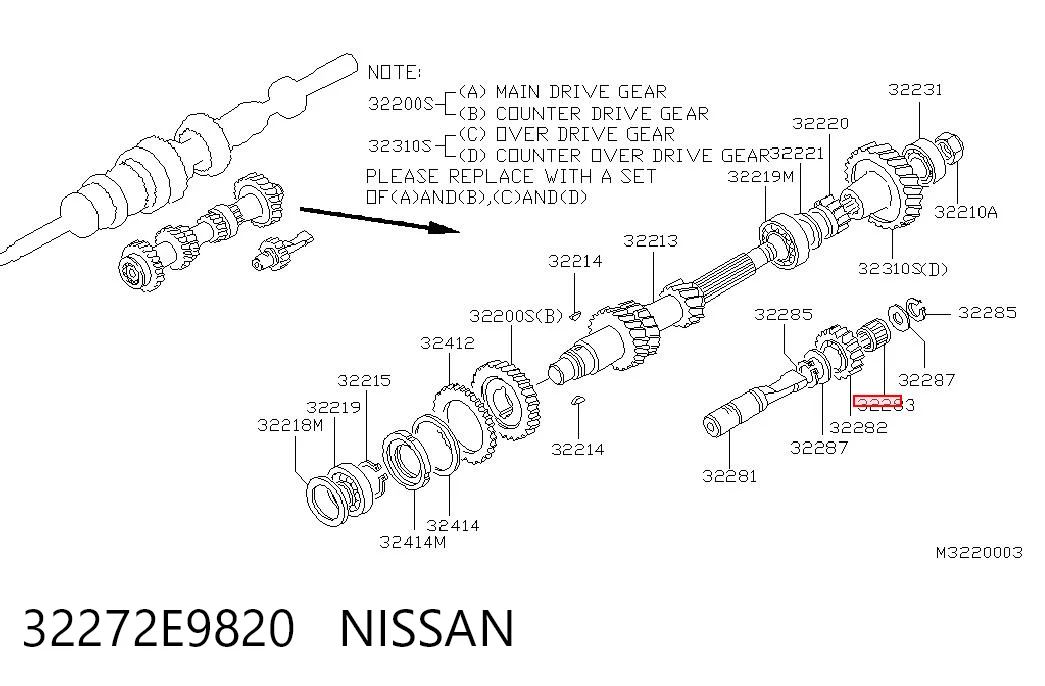 32272E9820 Nissan/Infiniti
