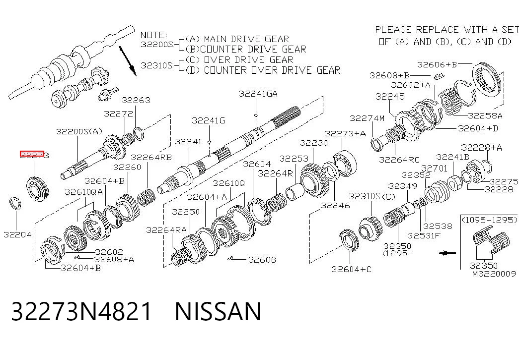 32273N4821 Nissan/Infiniti