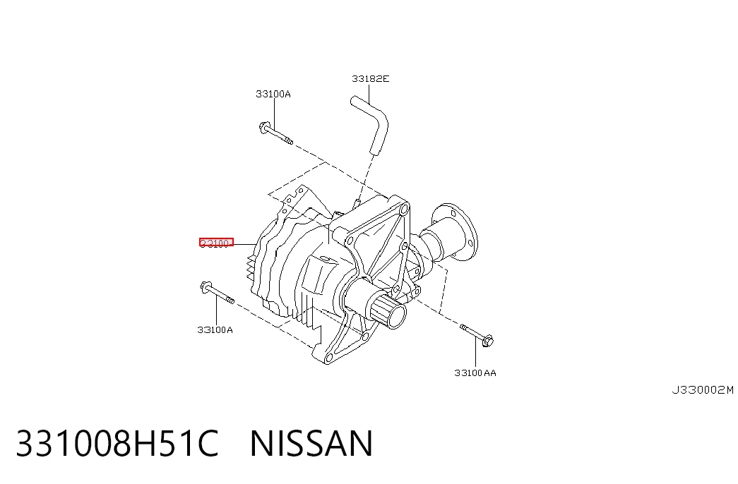 Раздатка (коробка роздавальна) на Nissan X-Trail  T30