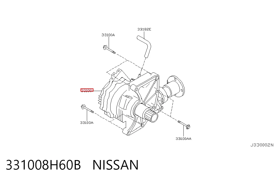 Коробка роздавальна Nissan X-Trail позашляховик (T30) (2001 - 2007) ціна, від 101.36 USD