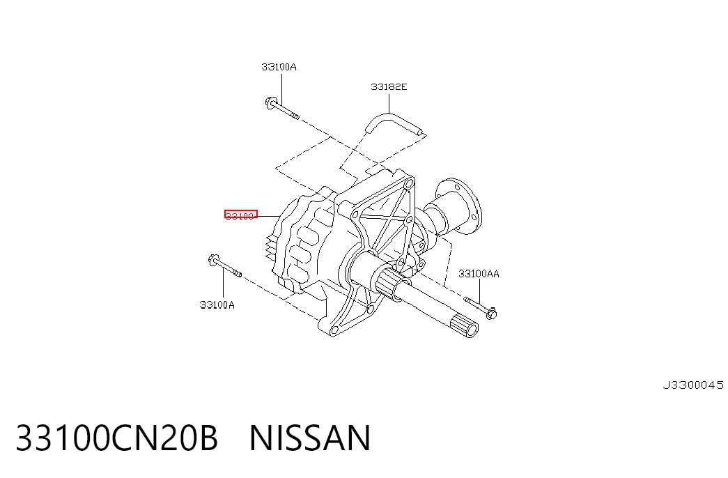 Раздатка (коробка роздавальна) на Nissan Murano  Z50