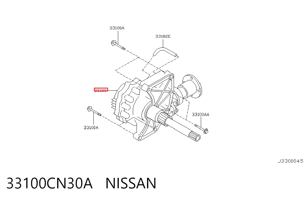 Коробка роздавальна Nissan Murano позашляховик (Z50) (2002 - 2007) ціна, від 242.35 USD