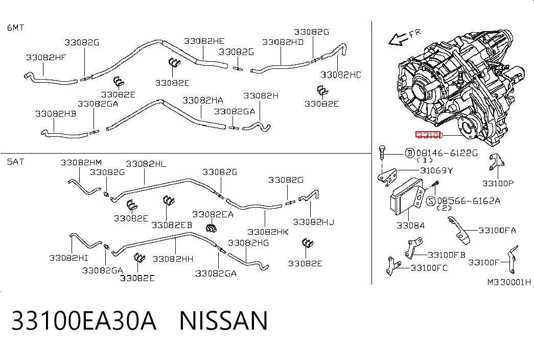 Раздатка (коробка роздавальна) на Nissan Navara NP300 III D40
