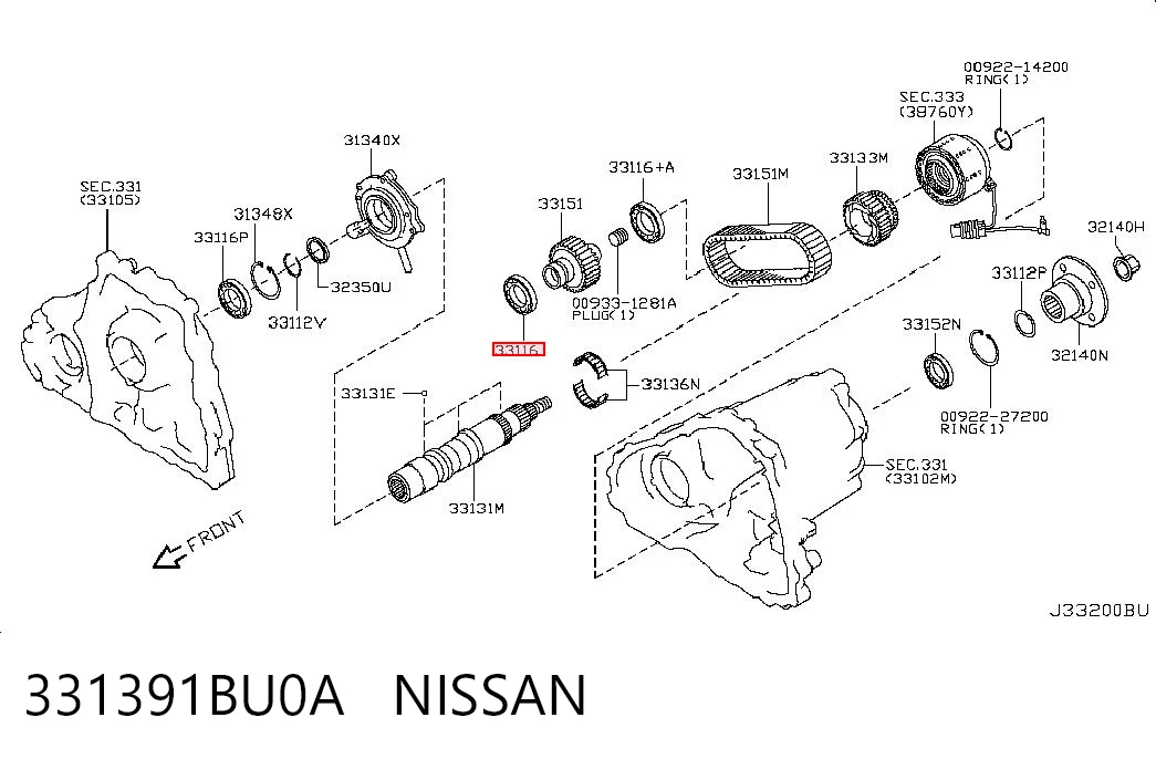 331391BU0A Nissan/Infiniti