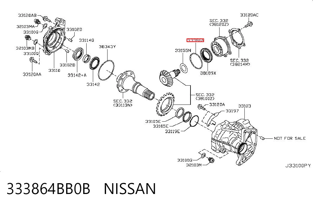 333864BB0B Nissan/Infiniti