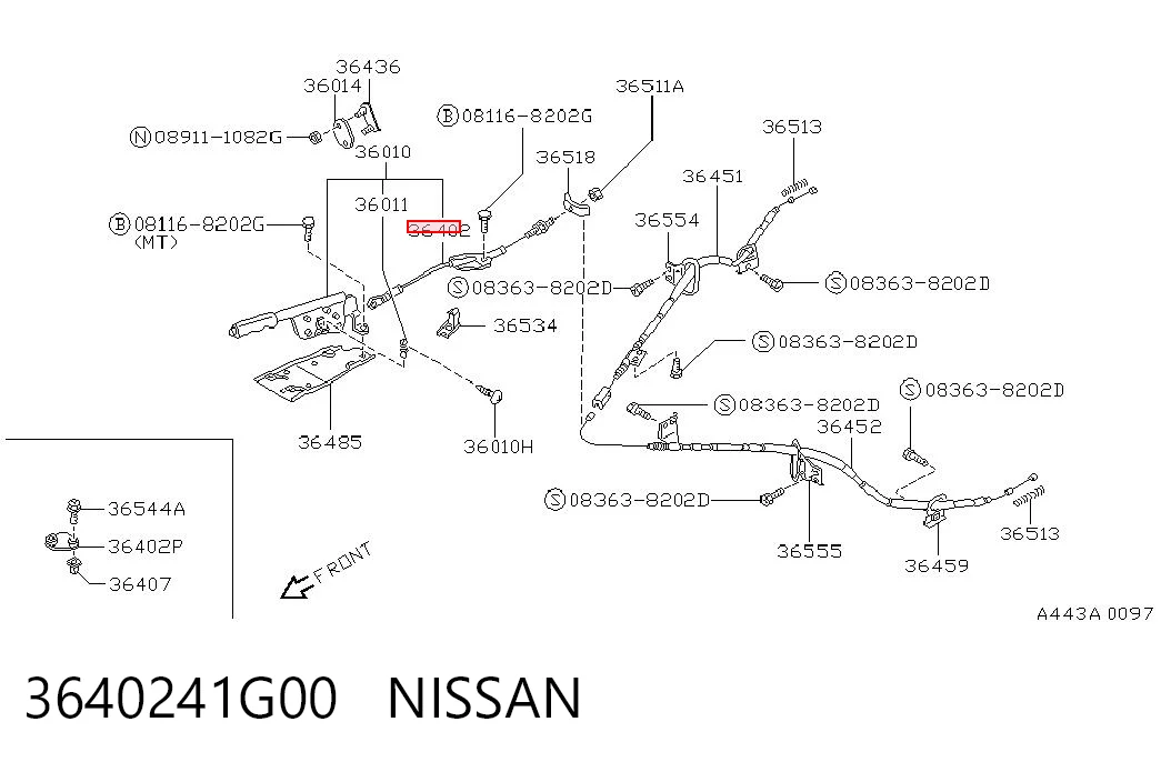 3640241G00 Nissan/Infiniti