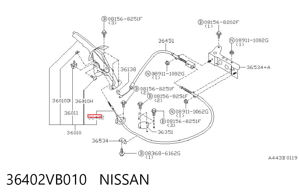 36402VB010 Nissan/Infiniti