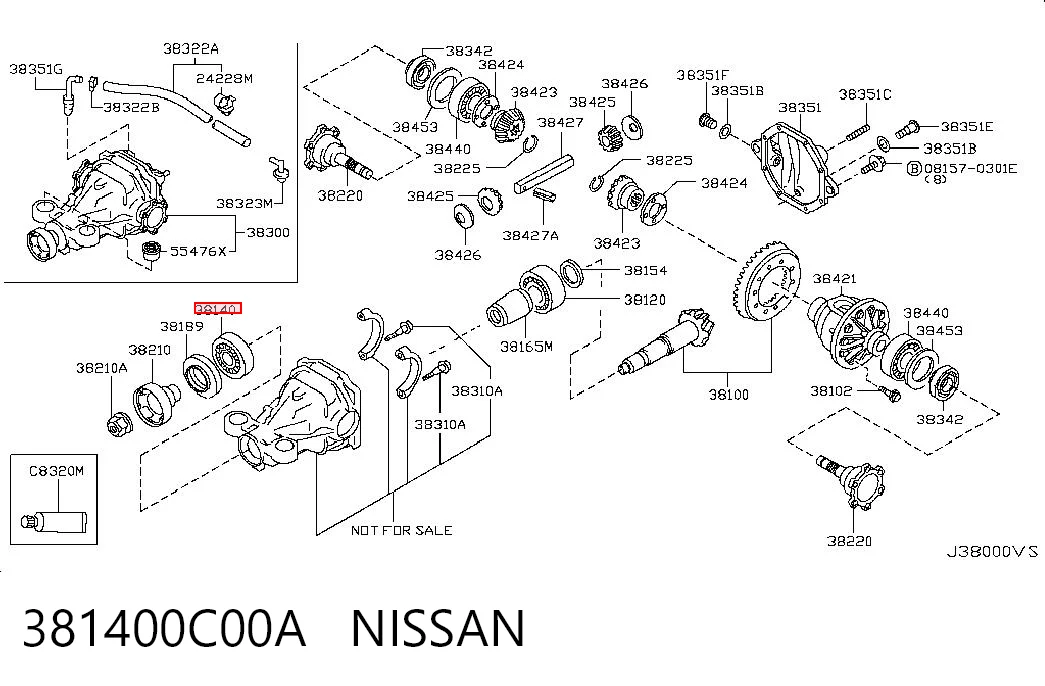 381400C00A Nissan/Infiniti